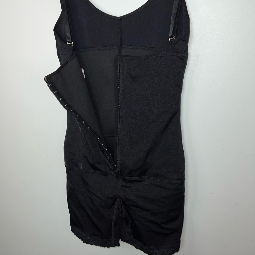 Ardyss Compression Shapewear Bodysuit Waist Trainer Thigh Slimmer Black L 38 - Picture 8 of 11